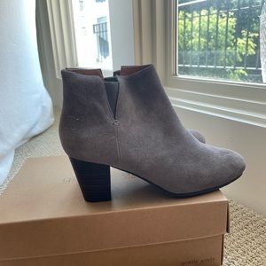 Gentle Souls Kenneth Cole Grey Booties with box brand new.